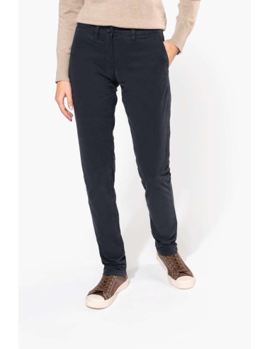 K-KA741-LADIES' CHINO TROUSERS